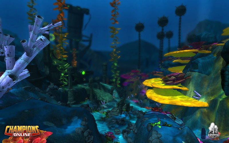 Illustration for article titled Champions Online Reveals The Underwater World Of Lemuria